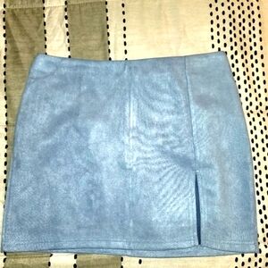 Blue soft skirt, Large